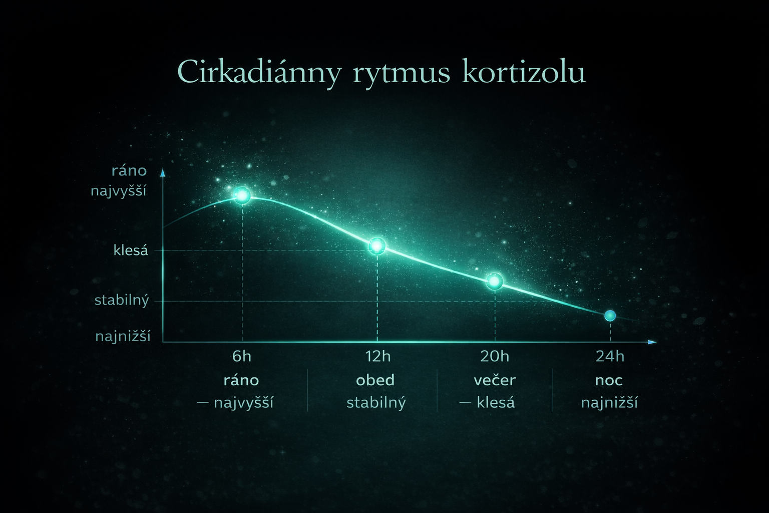 vysoký kortizol, únava, chronický stres